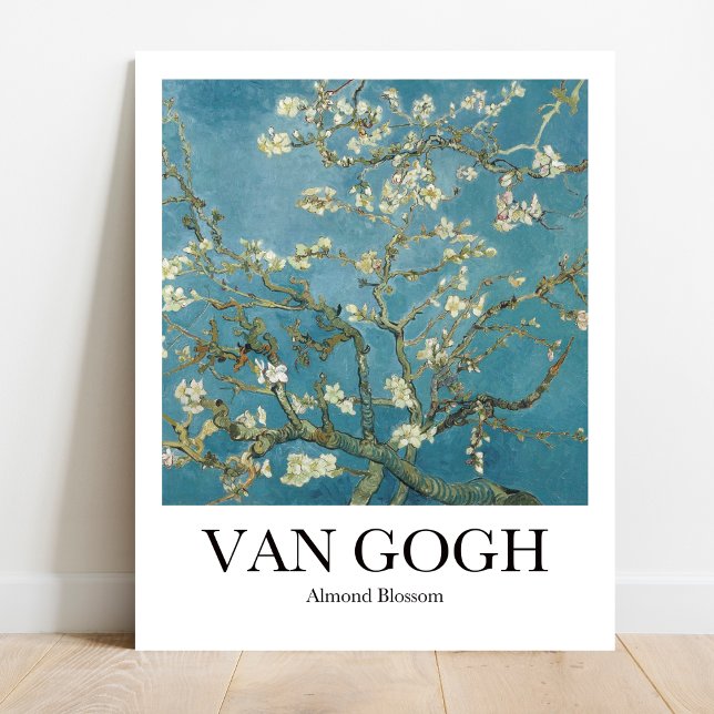 Almond Blossom von Vincent van Gogh Poster (Van Gogh's Blossoming Hope: Almond Blossom Poster. Celebrate new beginnings!)