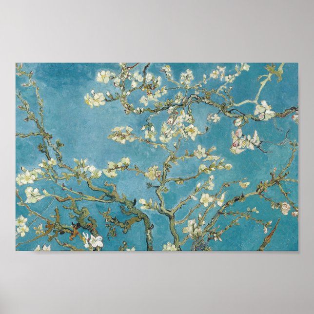 Almond Blossom von Vincent van Gogh Poster (Vorne)