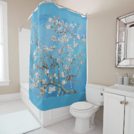 Almond Blossoms Blauer Vincent van Gogh Malerei Duschvorhang