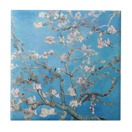 Almond Blossoms Blauer Vincent van Gogh Malerei Fliese