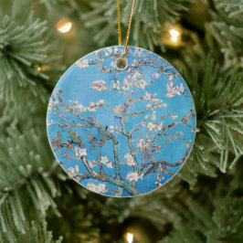 Almond Blossoms Blauer Vincent van Gogh Malerei Keramik Ornament