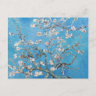Almond Blossoms Blauer Vincent van Gogh Malerei Postkarte