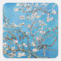 Almond Blossoms Blauer Vincent van Gogh Malerei