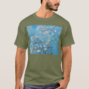 Almond Blossoms Blauer Vincent van Gogh Malerei T-Shirt