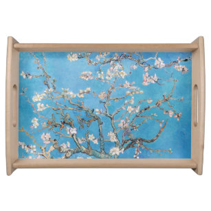 Almond Blossoms Blauer Vincent van Gogh Malerei Tablett