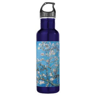 Almond Blossoms Blauer Vincent van Gogh Malerei Trinkflasche