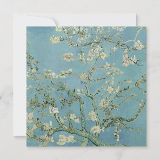 Almond Blossoms Painting by Van Gogh Einladung (Vorderseite)