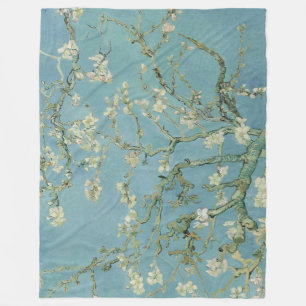 Almond Blossoms Painting by Van Gogh Fleecedecke