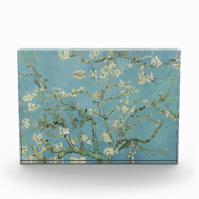 Almond Blossoms Painting by Van Gogh Fotoblock (Vorderseite)