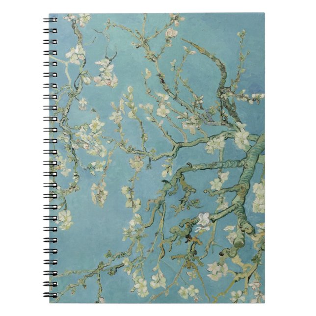 Almond Blossoms Painting by Van Gogh Notizblock (Vorderseite)