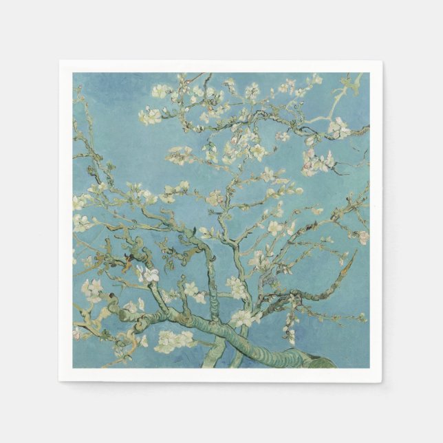 Almond Blossoms Painting by Van Gogh Serviette (Vorderseite)