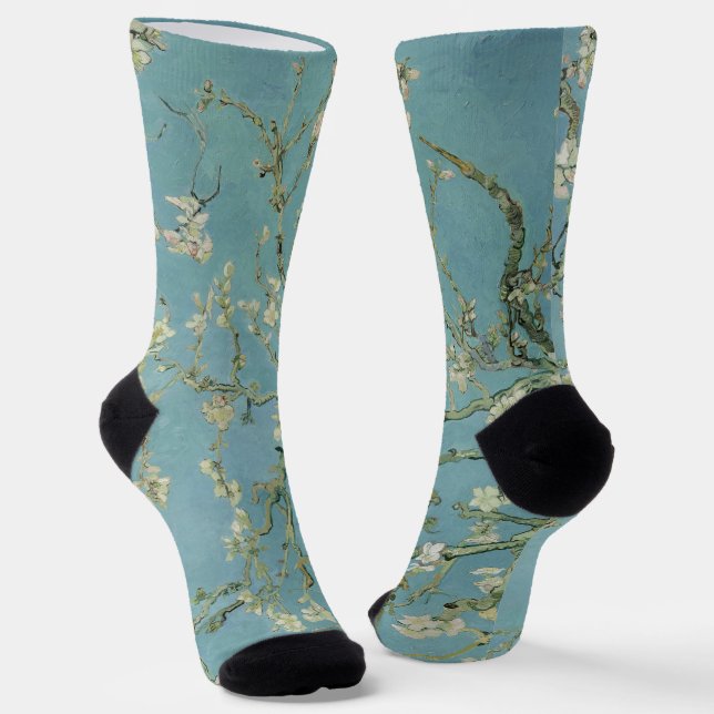 Almond Blossoms Painting by Van Gogh Socken (Gewinkelt)