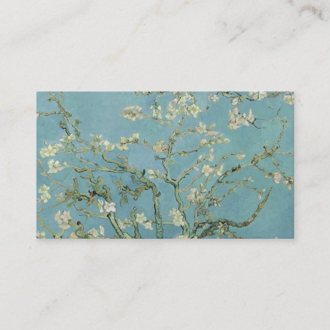 Almond Blossoms Painting by Van Gogh Visitenkarte (Vorderseite)