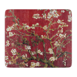 Almond Blossoms Roter Vincent van Gogh Malerei Schneidebrett