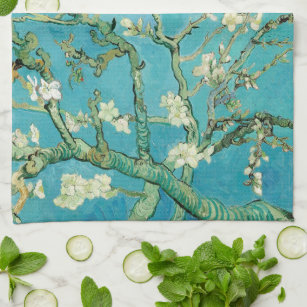 Almond Blossoms   Vincent Van Gogh Geschirrtuch