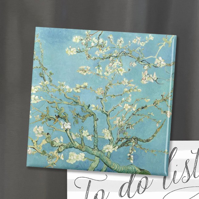 Almond Blossoms | Vincent Van Gogh Magnet (Von Creator hochgeladen)