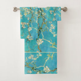 Almond Blossoms von van Gogh Badhandtuch Set