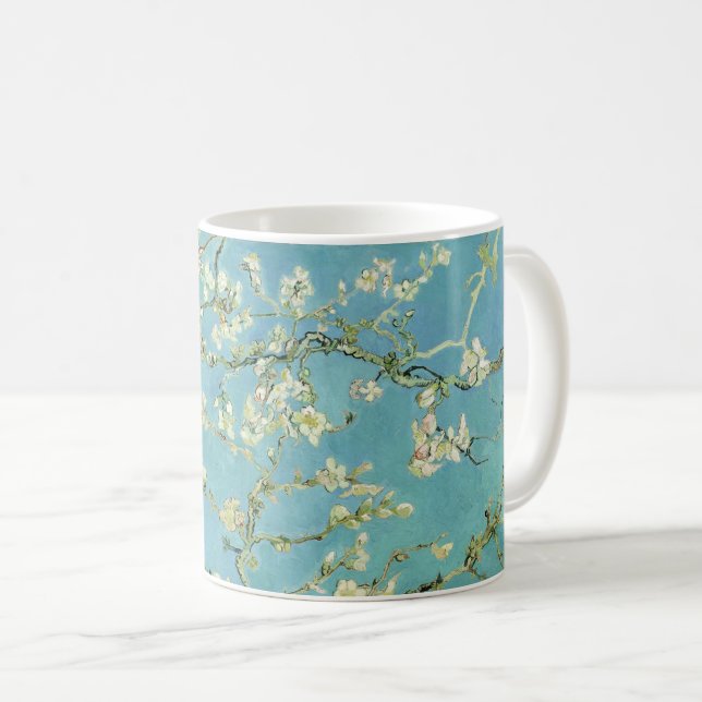 Almond Blossoms von van Gogh Tasse (VorderseiteRechts)