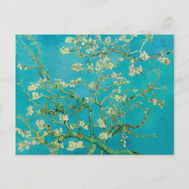Almond Blossoms von Vincent van Gogh (1890) Postkarte (Vorderseite)