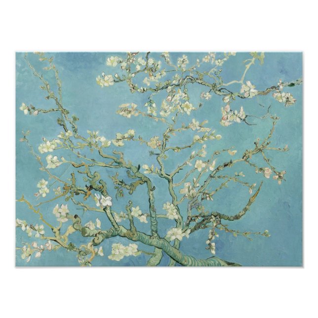 Almond Blossoms von Vincent Van Gogh Fine Art Fotodruck (Vorne)