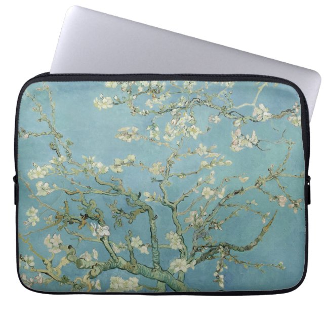 Almond Blossoms von Vincent Van Gogh Fine Art Laptopschutzhülle (Vorderseite)