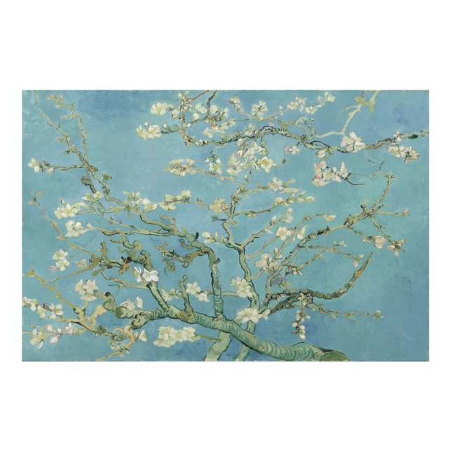 Almond Blossoms von Vincent van Gogh Fotodruck (Vorne)