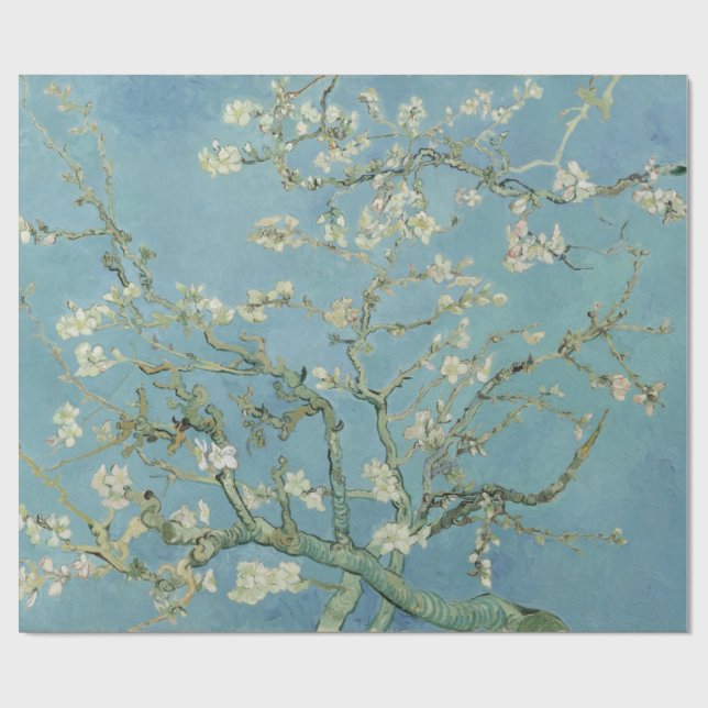 Almond Blossoms von Vincent Van Gogh Geschenkpapier (Flach)