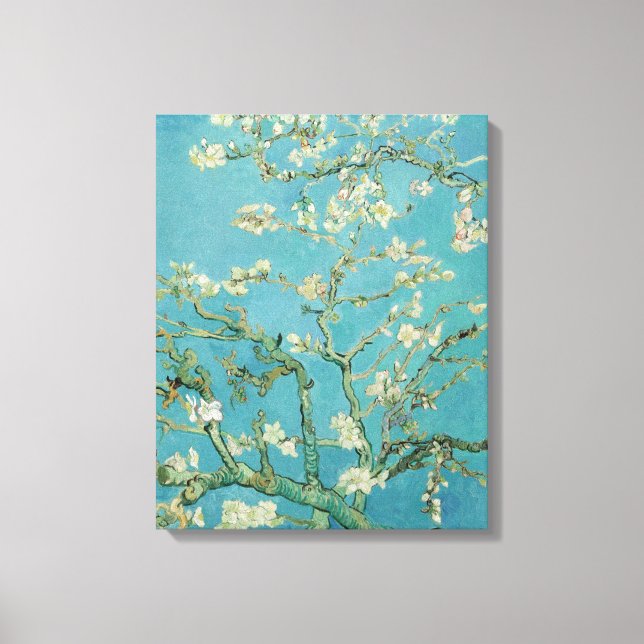 Almond Blossoms von Vincent van Gogh Leinwanddruck (Vorderseite)