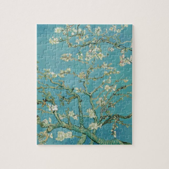 Almond Blossoms von Vincent van Gogh Puzzle (Vertikal)