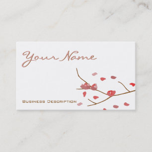 Almond Blume Business Card Visitenkarte