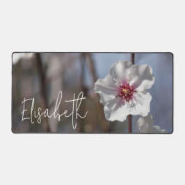 Almond Blume Nature Spring Modern Fügen Sie Ihren  Schreibtischunterlage