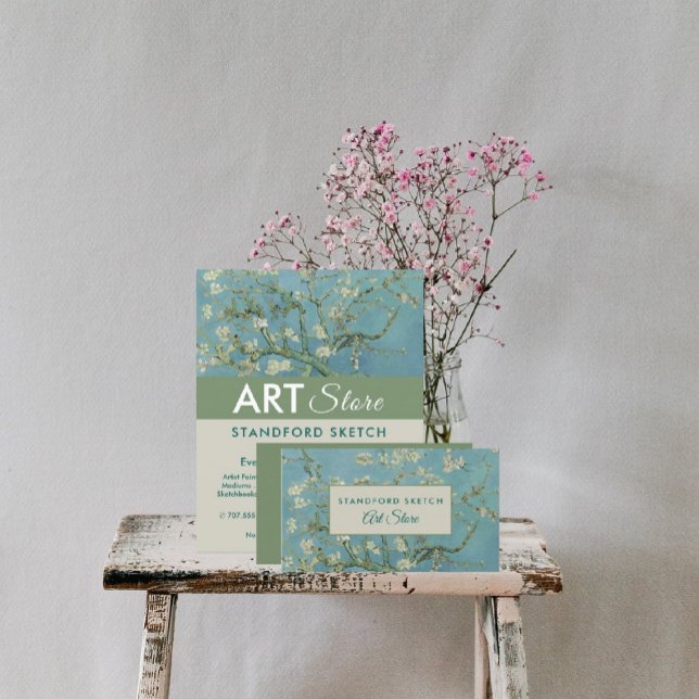 Almond-Blüten von Van Gogh, Art Supplies Store Flyer (Von Creator hochgeladen)