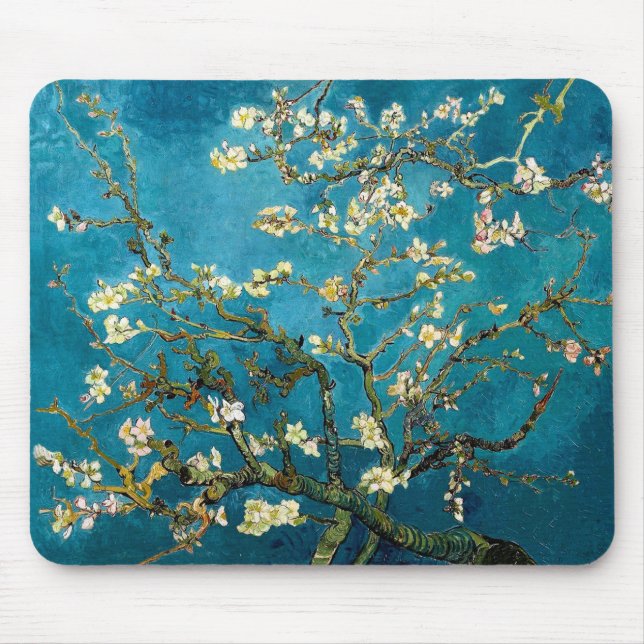 Almond Branches in Bloom Mousepad (Vorne)