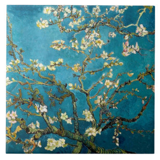 Almond Branches in Bloom Tile Fliese