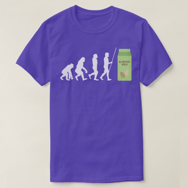 Almond Milk Dairy Free Vegan Milk Plant Based Prod T-Shirt (Design vorne)