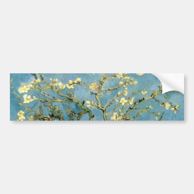 Almond Tree blühend von Van Gogh Autoaufkleber (Vorne)