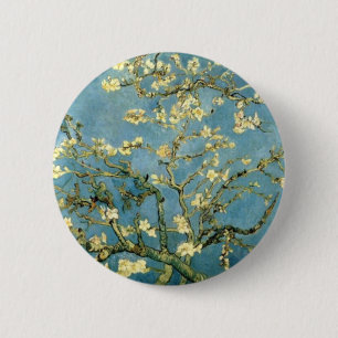 Almond Tree blühend von Van Gogh Button