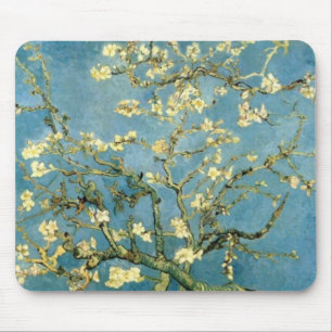 Almond Tree blühend von Van Gogh Mousepad