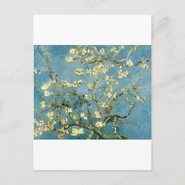 Almond Tree blühend von Van Gogh Postkarte (Vorderseite)