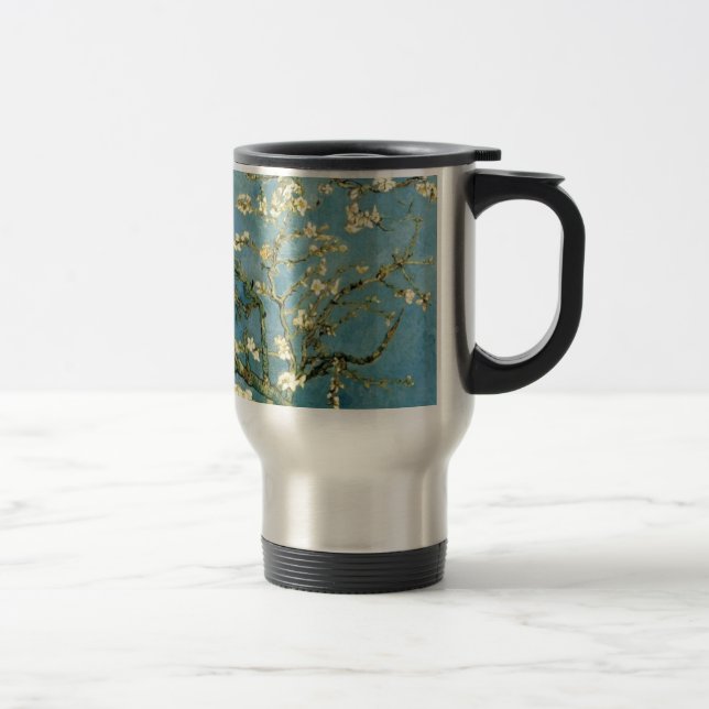 Almond Tree blühend von Van Gogh Reisebecher (Rechts)
