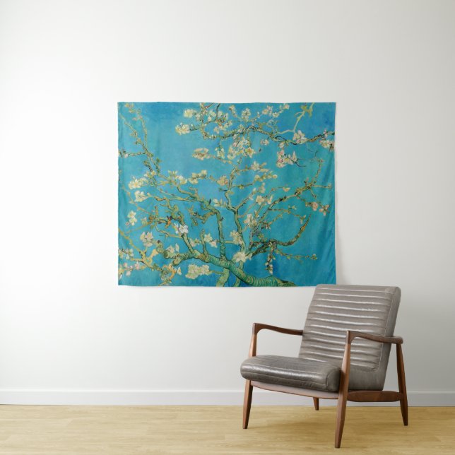 Almond Tree blühend von Van Gogh Wandteppich (Beispiel (Horizontal))