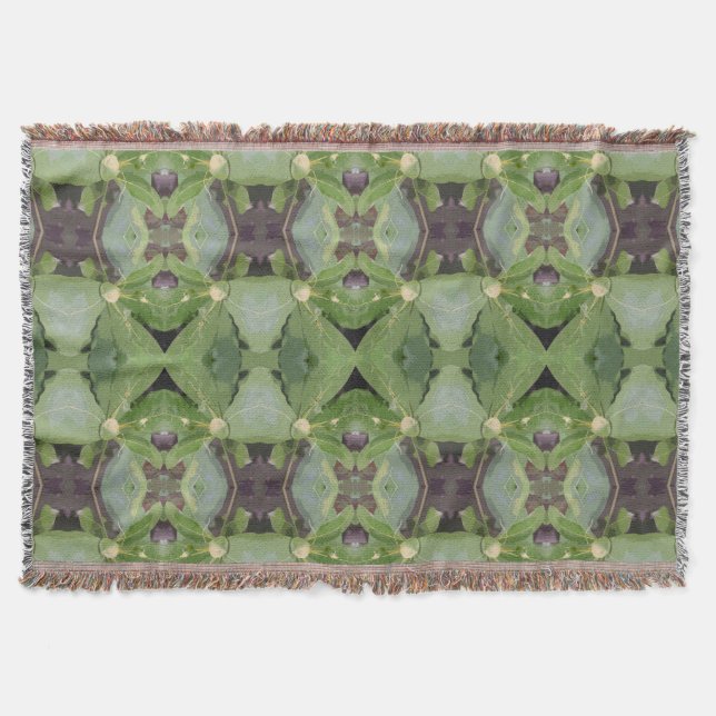 Almond Tree Pattern Decke (Vorderseite)