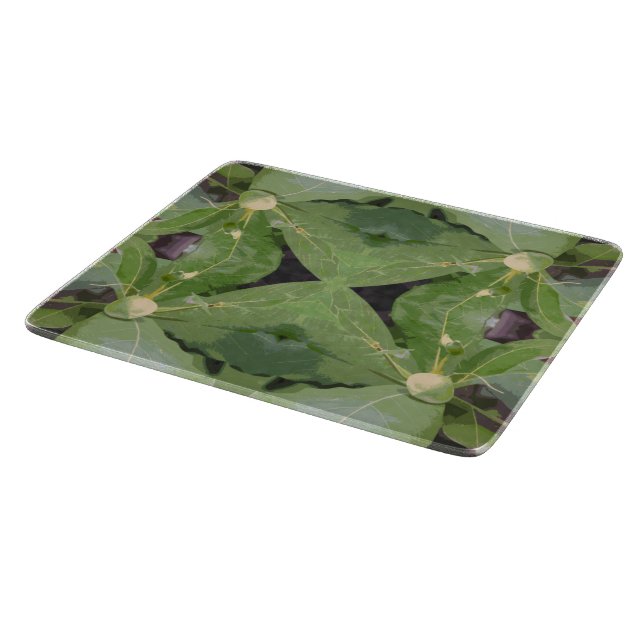 Almond Tree Pattern Schneidebrett (Ecke)