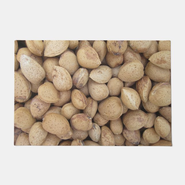 Almonds Herbstmuster Fußmatte (Vorderseite)