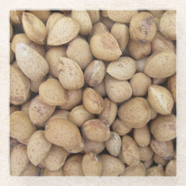 Almonds Herbstmuster Glasuntersetzer