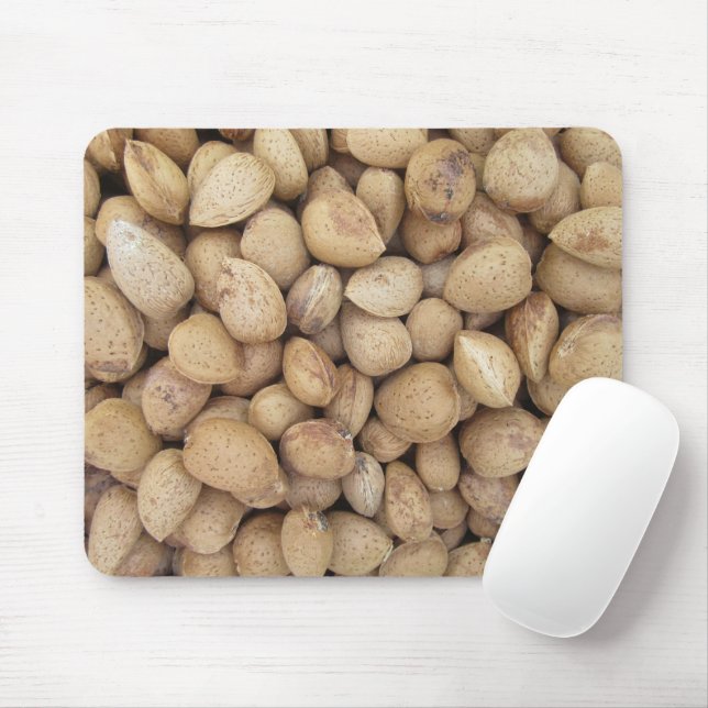 Almonds Herbstmuster Mousepad (Mit Mouse)