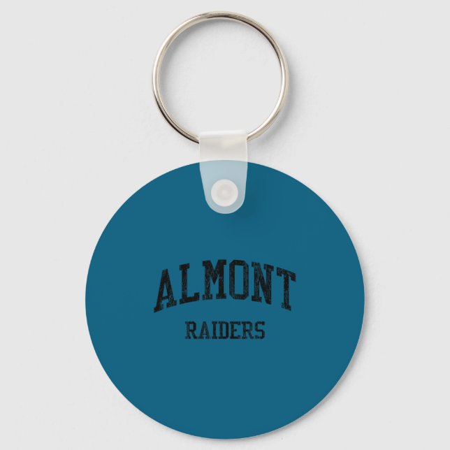Almont High School Hs Mi Schlüsselanhänger (Vorderseite)