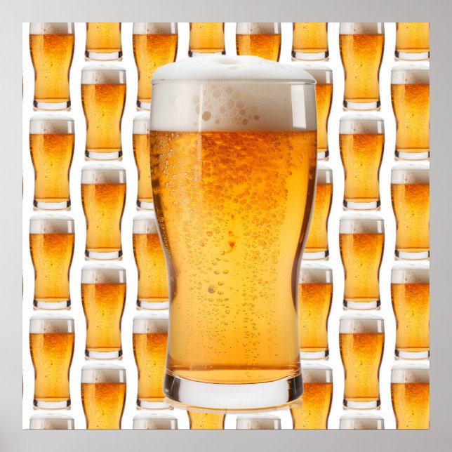 Almost 99 Bottles of Beer on the Wall Poster (Vorne)