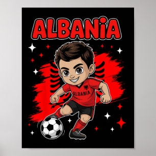 Alnia Kid Ziel Alnia Flagge für Alnians Jungen Kin Poster