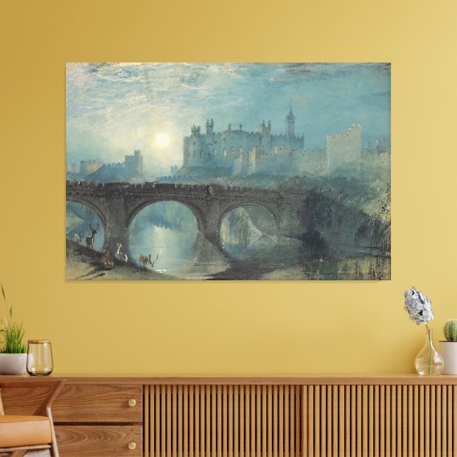 Alnwick Castle Leinwanddruck (Insitu (Wohnzimmer))